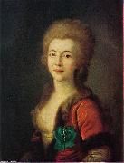 Dimitri Levitzky Portrait of Catherine Vorontsova Sweden oil painting artist